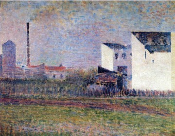 suburbio 1882 Pinturas al óleo
